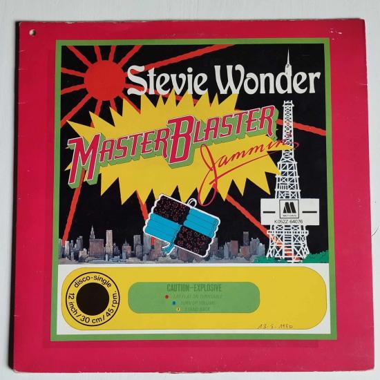 Stevie wonder master baster maxi single vinyle occasion 1