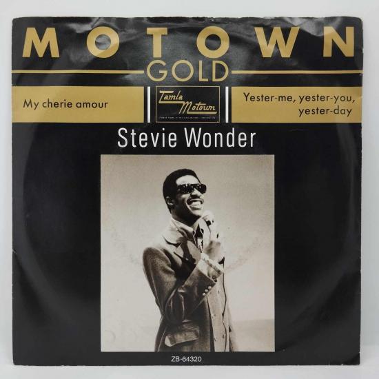 Stevie wonder my cherie amour reedition motown gold single vinyle 45t occasion