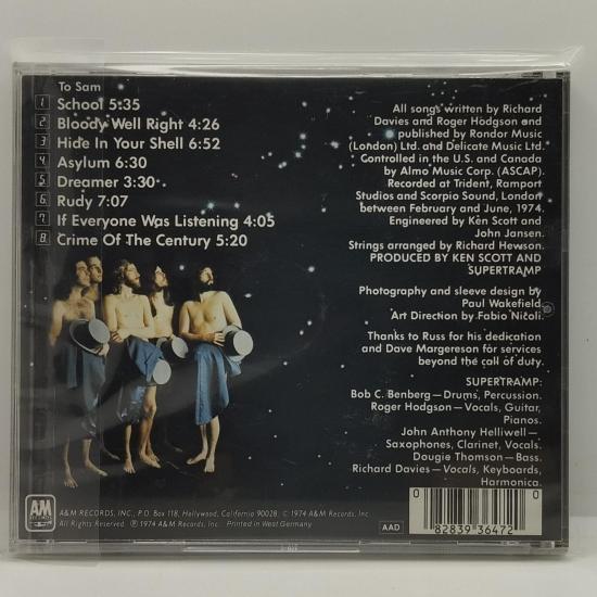 Supertramp crime of the century album cd occasion 1