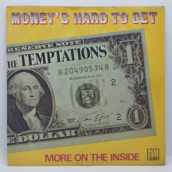 The temptations money s hard to get single vinyle 45t occasion