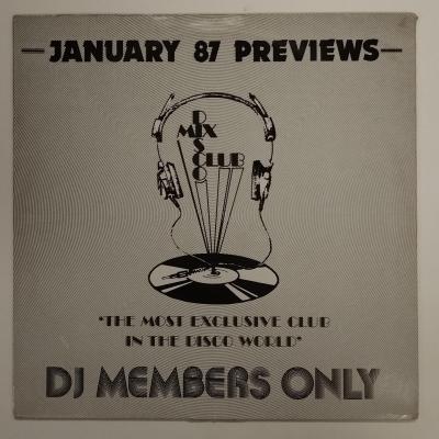 Various dmc january 87 previews album vinyle occasion