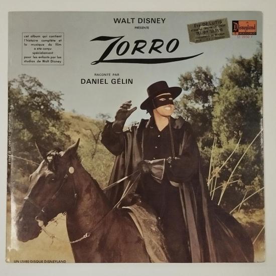 Walt disney presente zorro raconte par daniel gelin album vinyle occasion