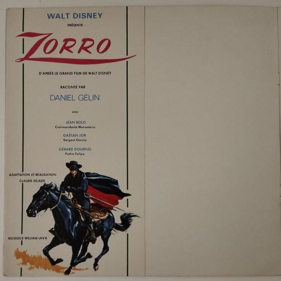 Walt disney presente zorro raconte par daniel gelin album vinyle occasion 1