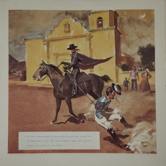 Walt disney presente zorro raconte par daniel gelin album vinyle occasion 2