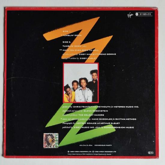 Ziggy marley the melody makers trumblin down maxi single vinyle occasion 1