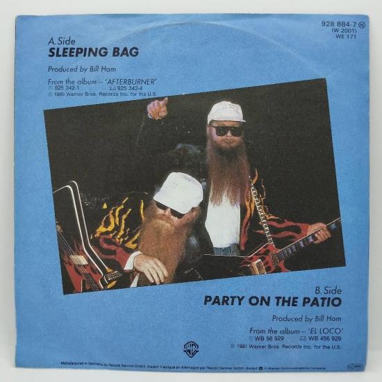 Zz top sleeping bag single vinyle 45t occasion 1